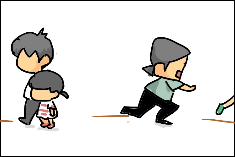多動児たいのお迎え